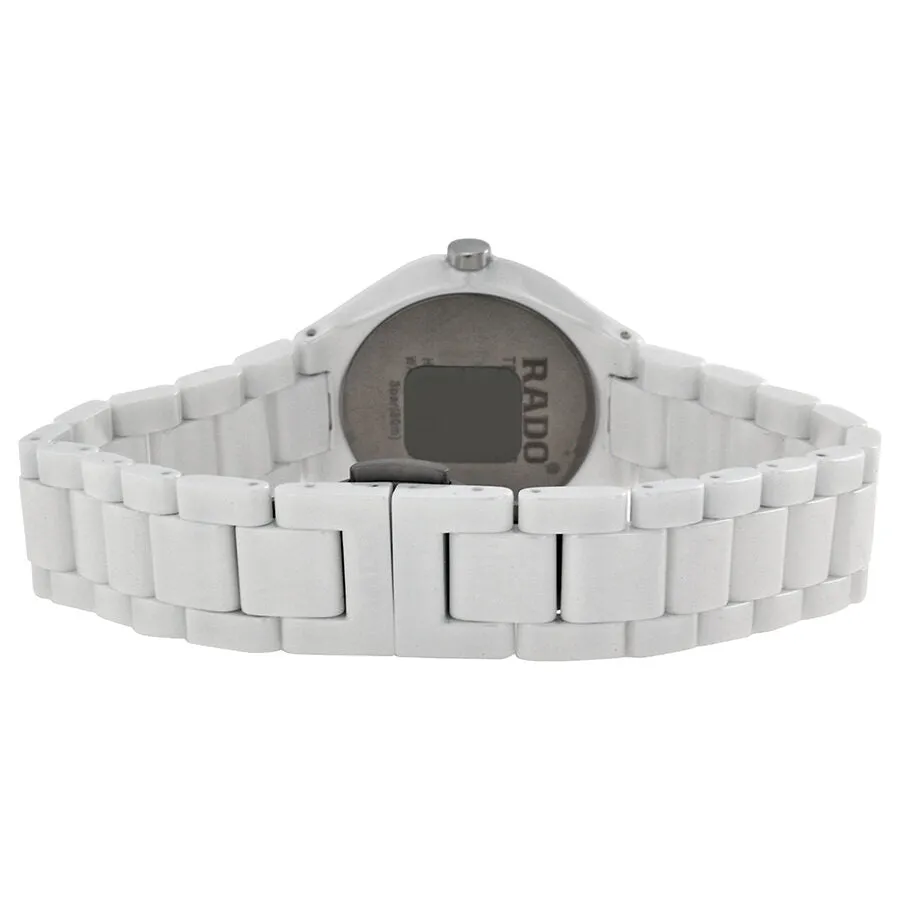 Rado Thinline Mother of Pearl Dial White Ceramic Watch R27958902