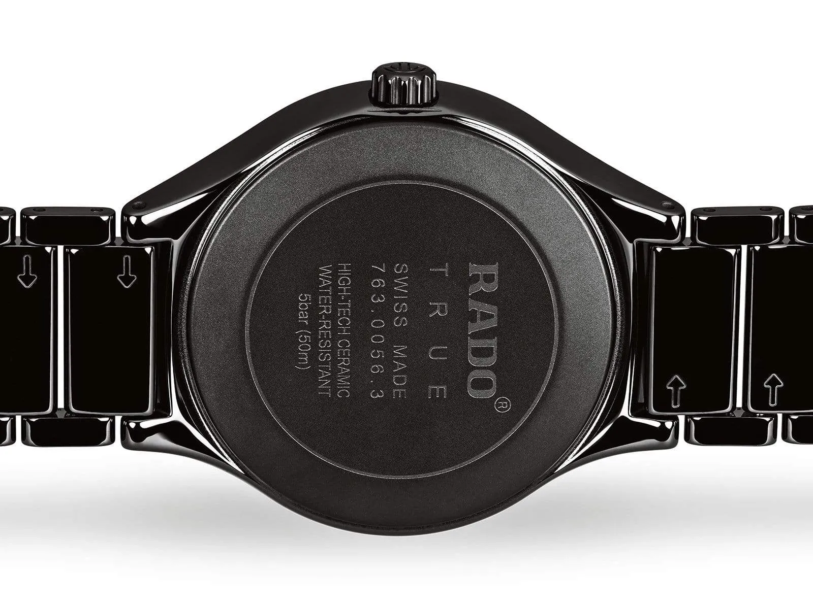 RADO True Automatic Diamonds 40mm Black Ceramic Men's Watch R27056712