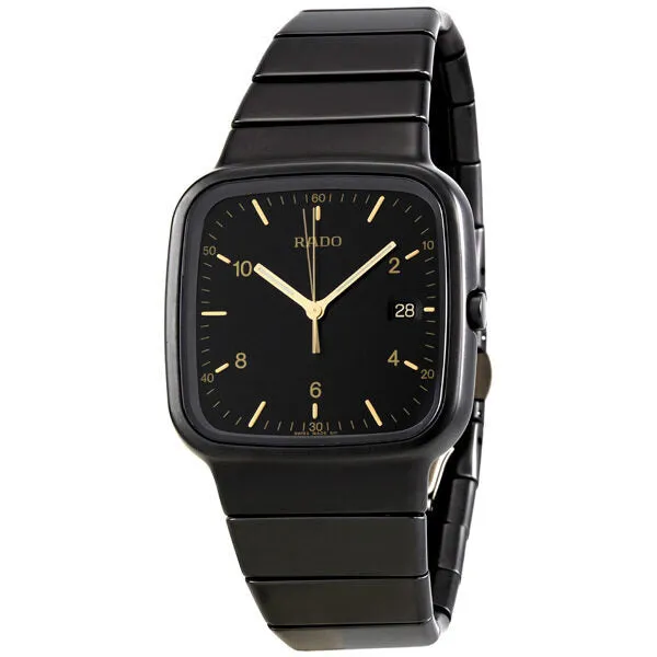 Rado True R5.5 Black Dial Black Ceramic Men's Watch R28888172