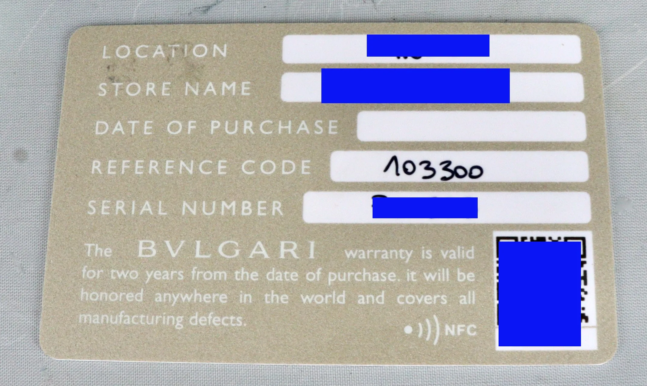 RARE Bulgari Octo Finissimo Extra Thin 18K Rose Gold Blue Arab Bvlgari 102912