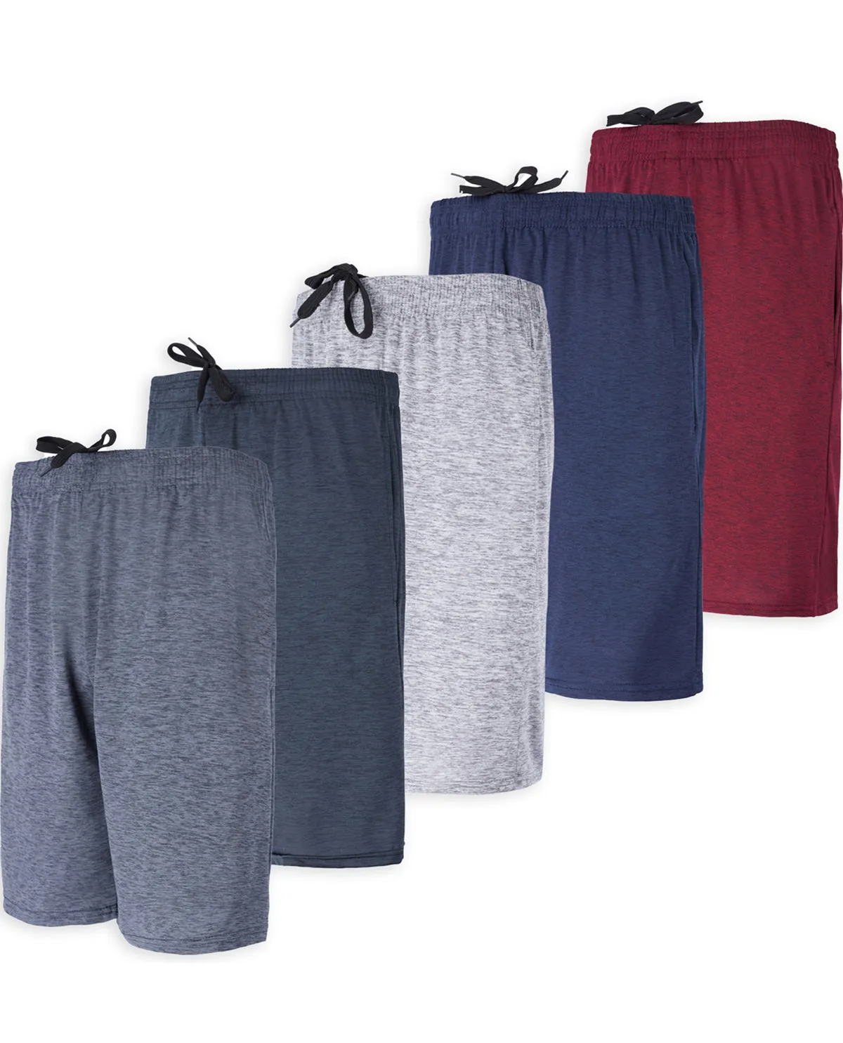 Real Essentials Men's Performance Dry Fit Active Short