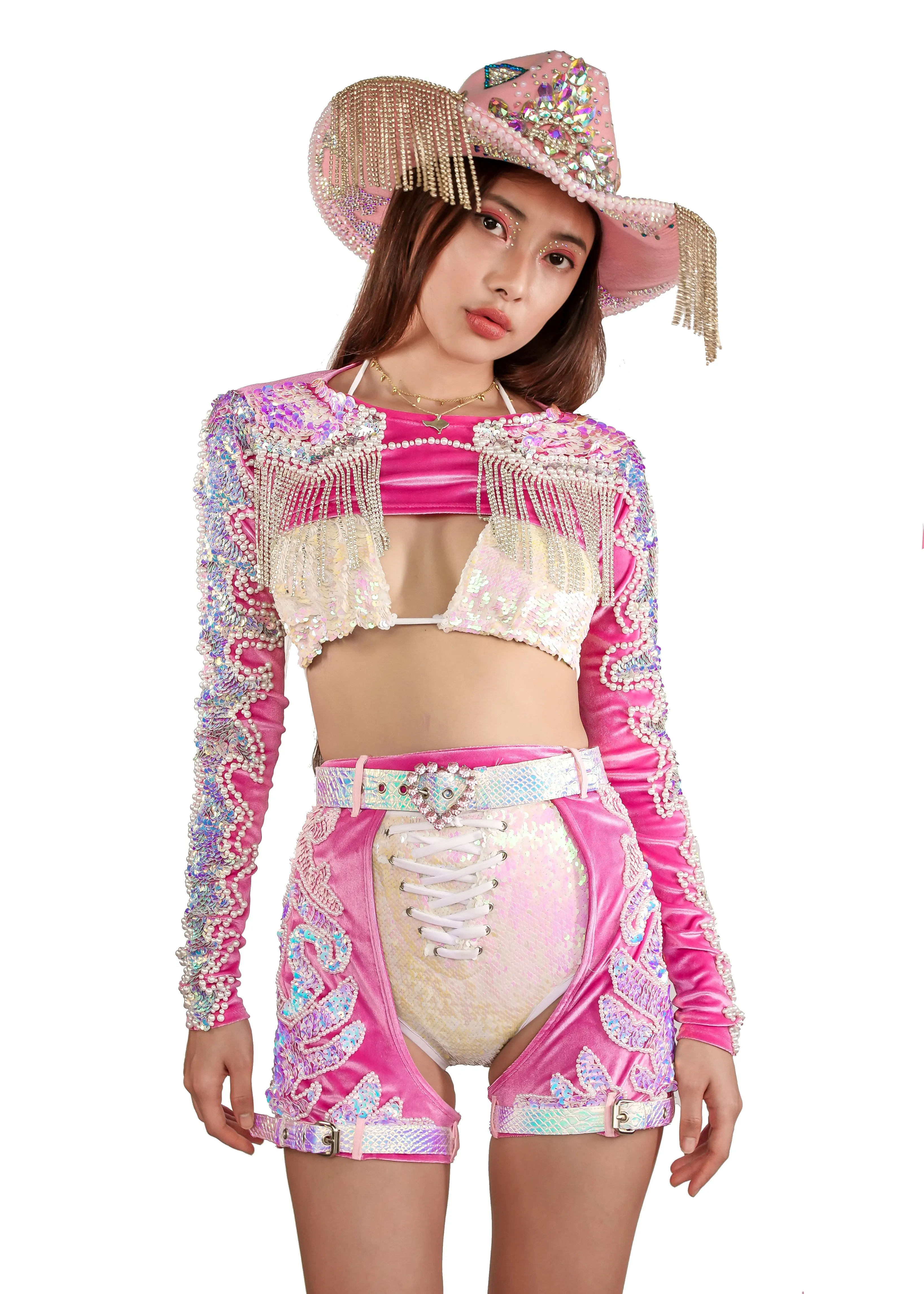 Rhinestone Rodeo Sleeves