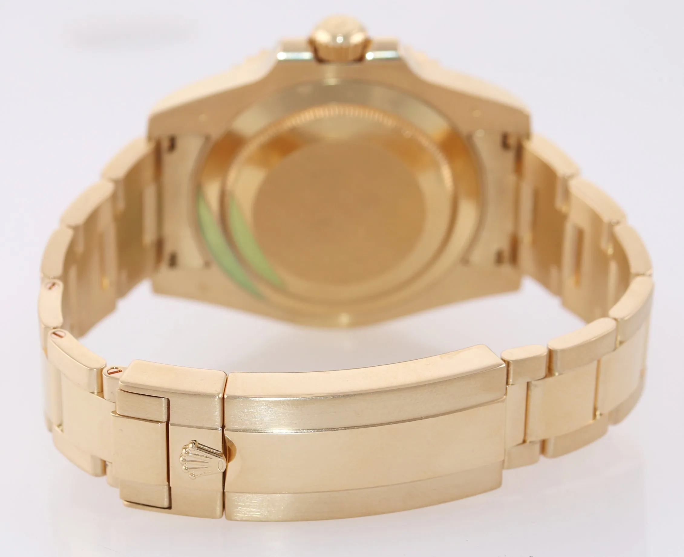 Rolex Blue Smurf Ceramic 116618 18k Yellow Gold 40MM Watch Box