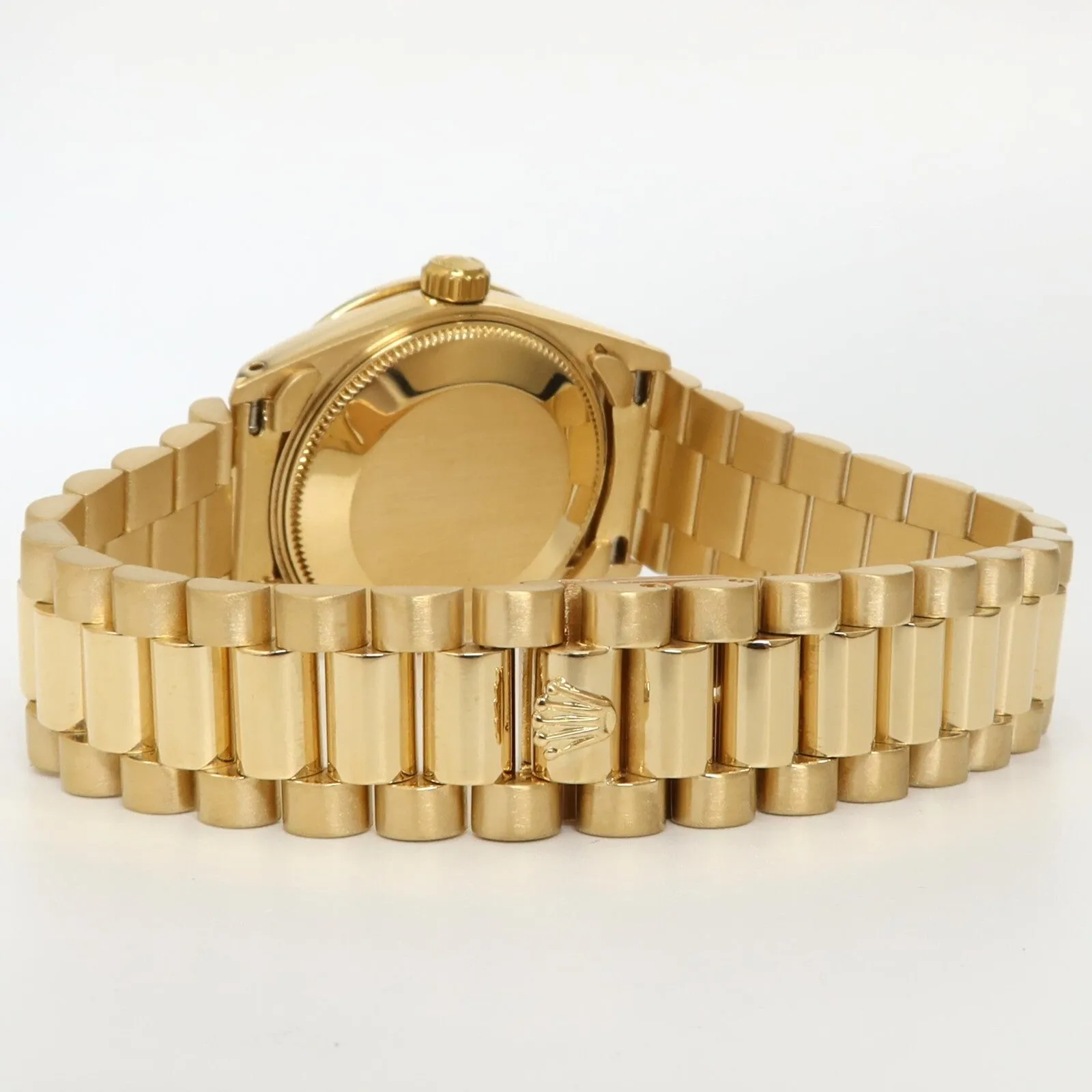 Rolex Datejust 31 Solid 18kt Yellow Gold Diamond Bezel Gold Dial 68278