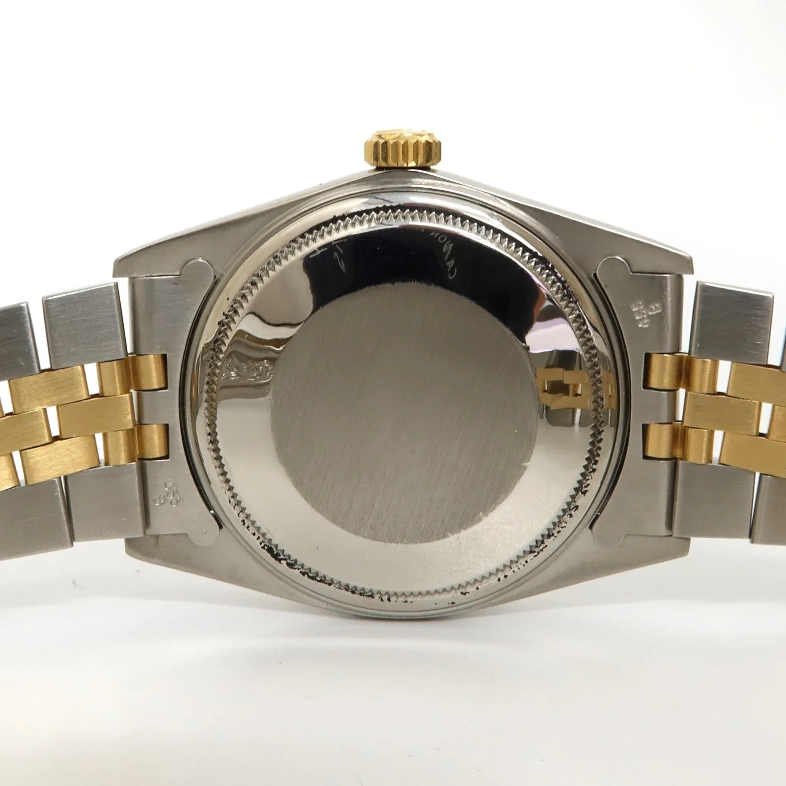Rolex Datejust 36MM 18kt Yellow Gold & Stainless Steel Gold Dial Jubilee 16013