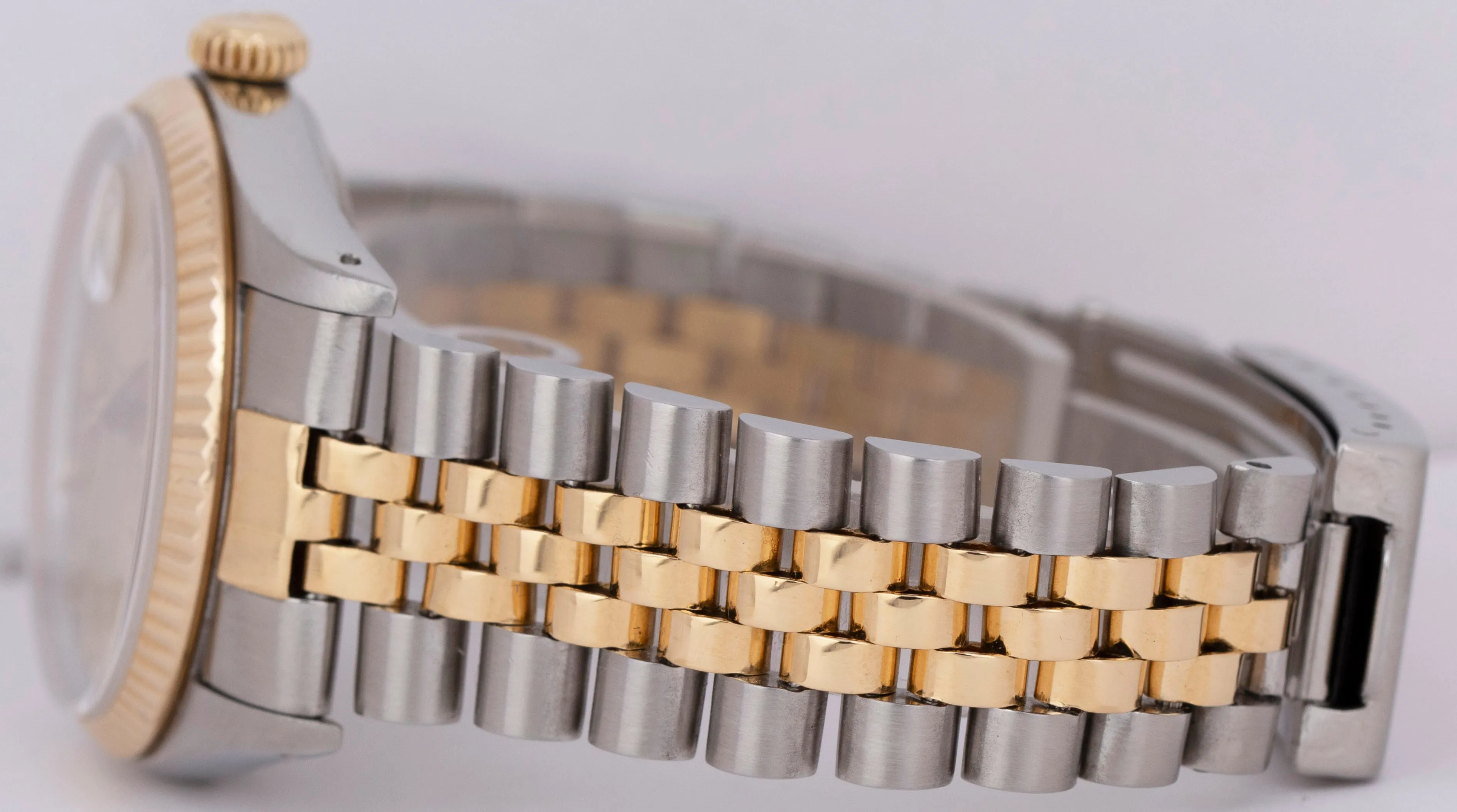 Rolex DateJust 36mm Champagne 18K Yellow Gold Stainless Two-Tone Watch 16013