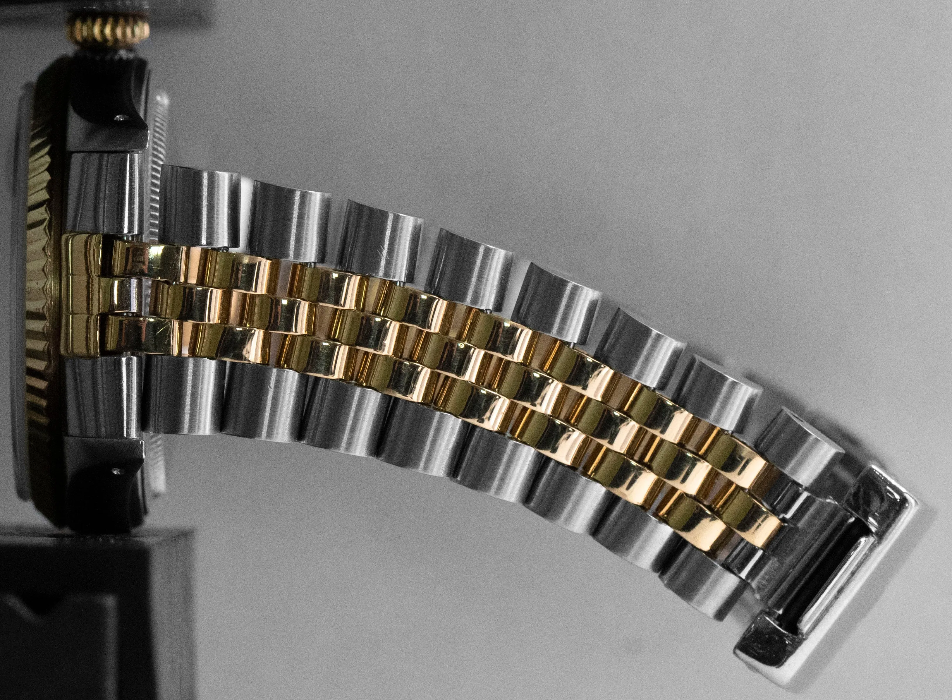 Rolex DateJust 36mm Champagne 18K Yellow Gold Stainless Two-Tone Watch 16013