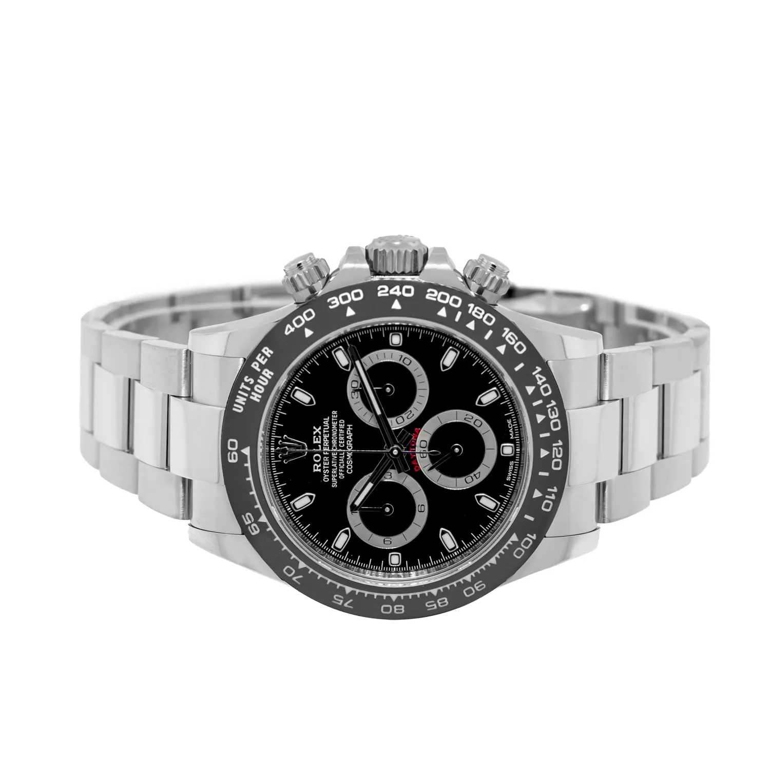 Rolex Daytona 40mm Stainless Steel Black Dial & Bezel 116500