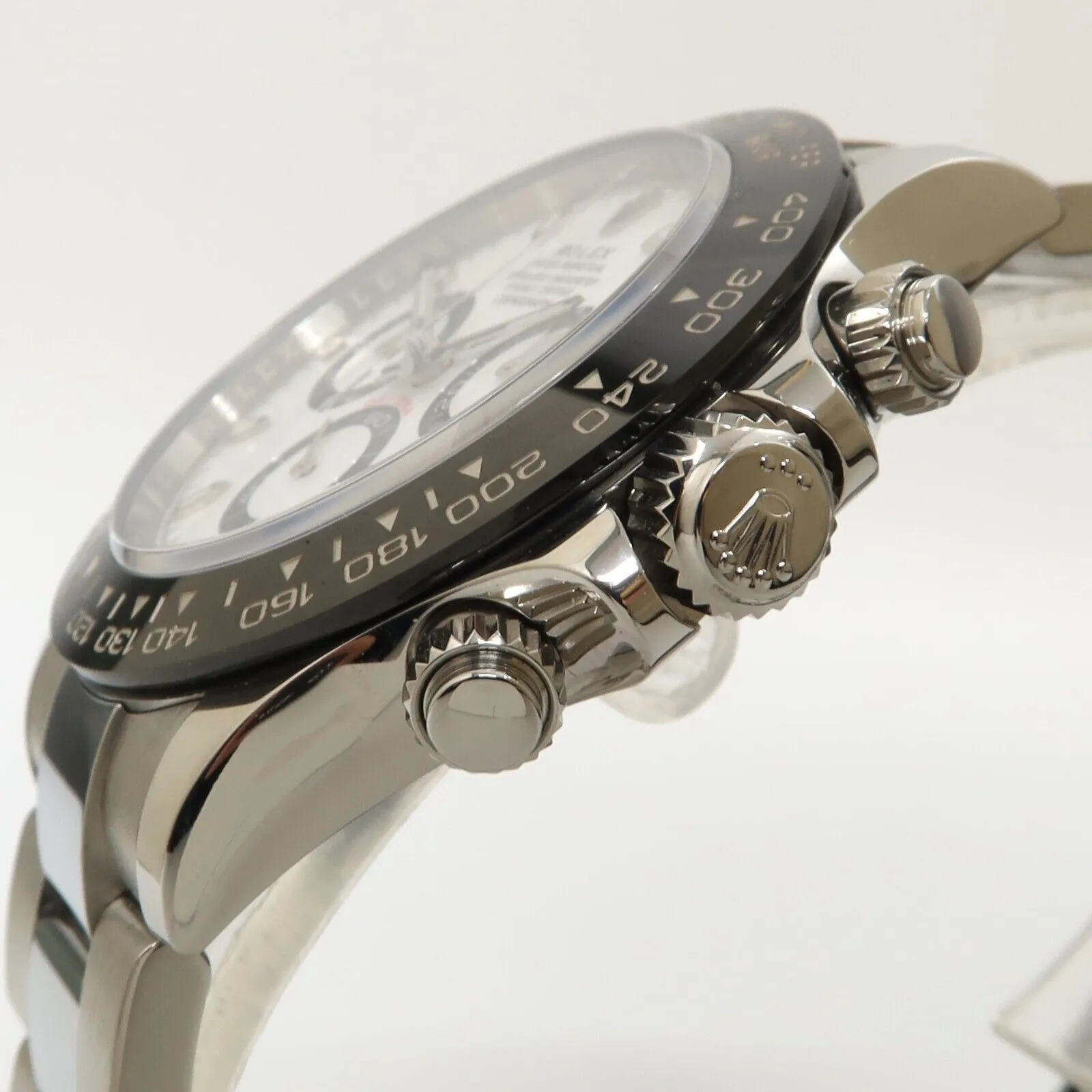 Rolex Daytona Stainless Steel White Dial Panda 40MM Automatic 116500LN