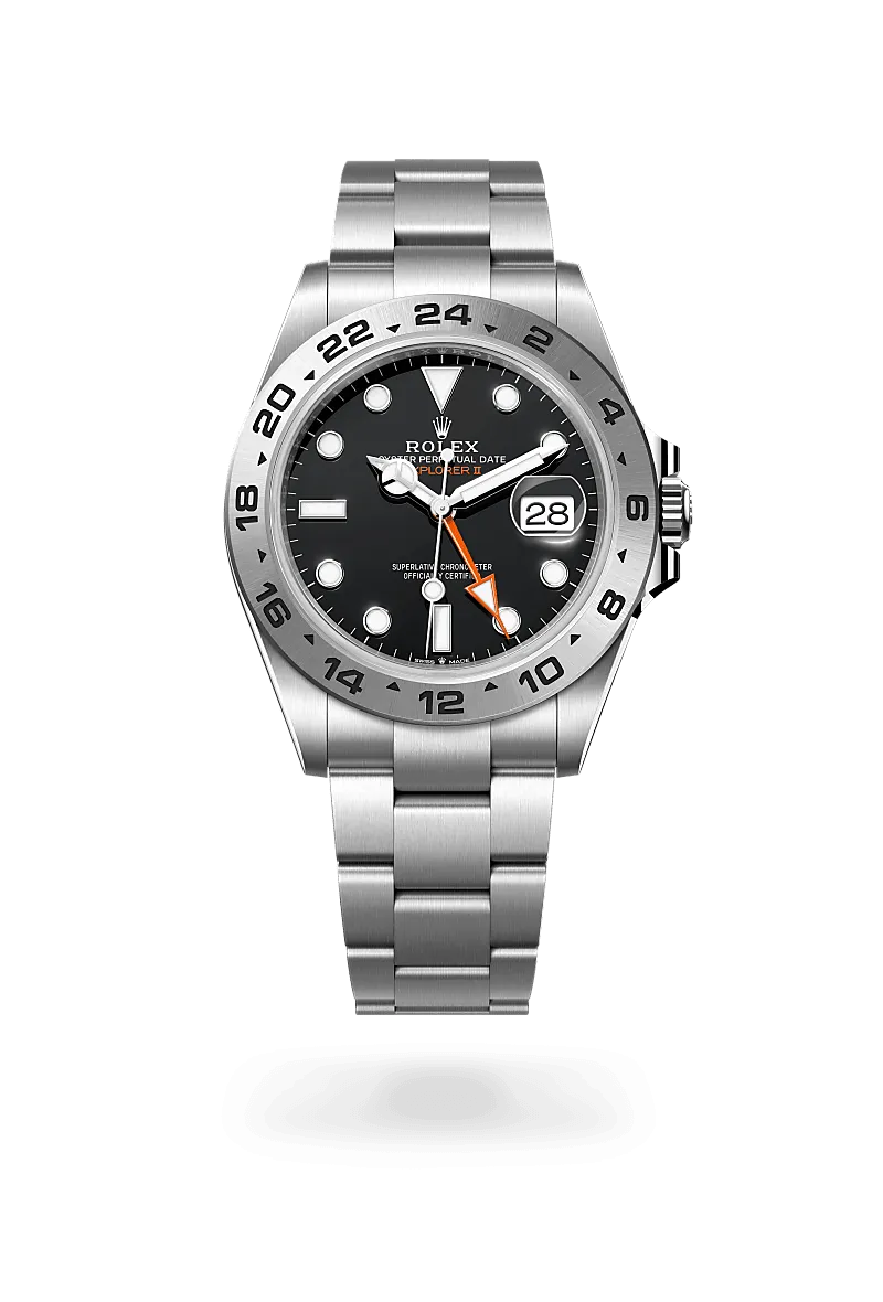 Rolex Explorer II in Oystersteel, M226570-0002 | Walters & Hogsett