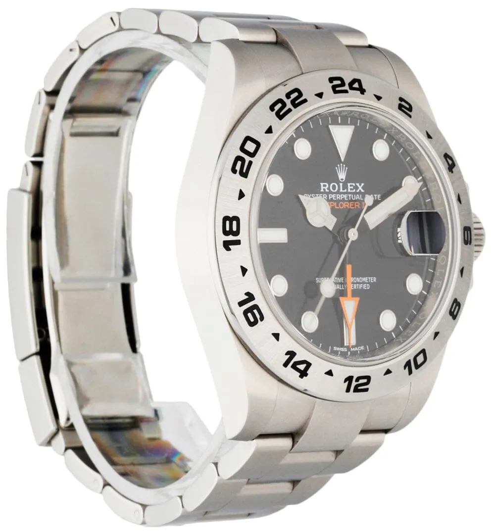 Rolex Oyster Perpetual Explorer II 216570 Mens Watch Box Papers