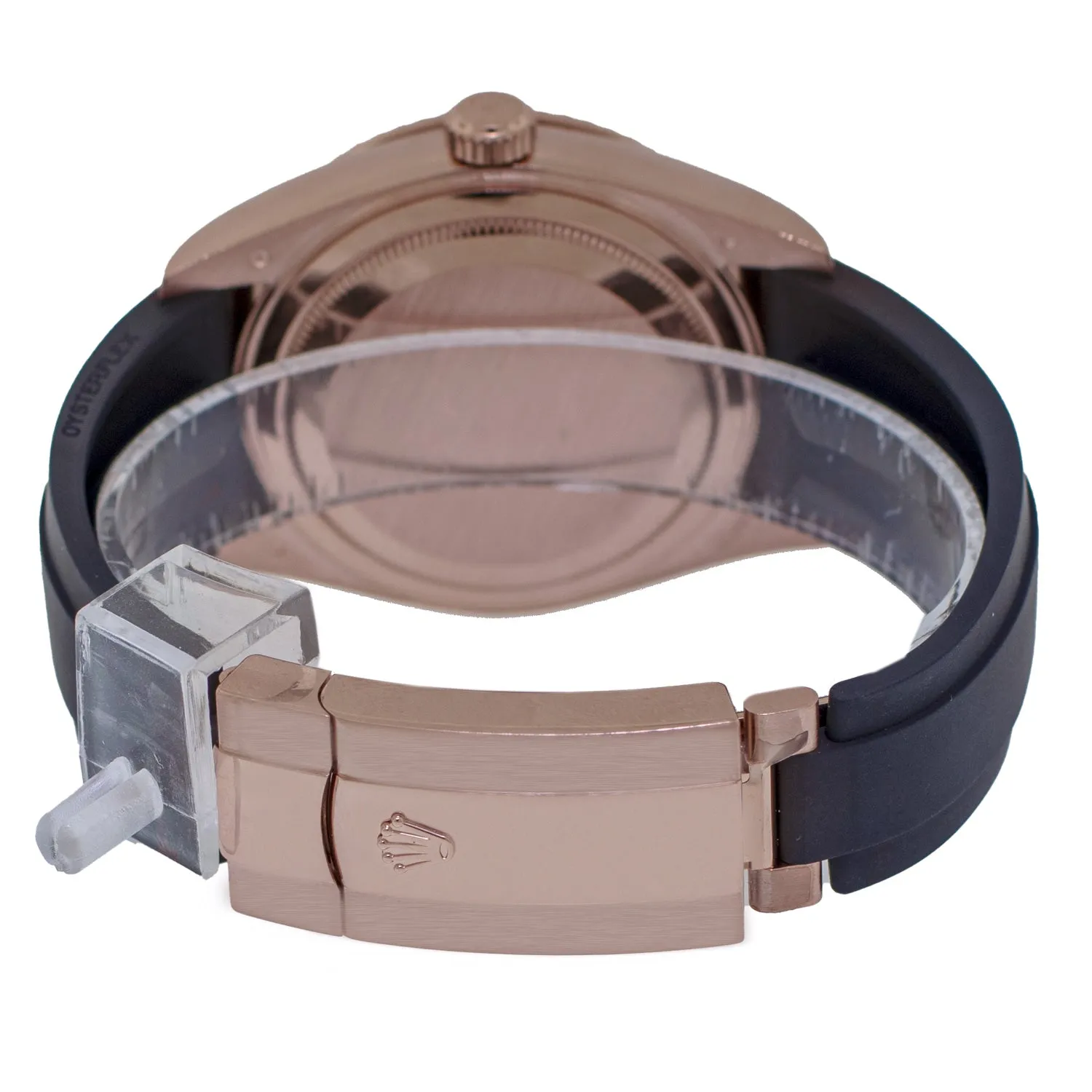 Rolex Sky-Dweller 42mm Everose Gold Chocolate Index Dial & Fluted Bezel 326235