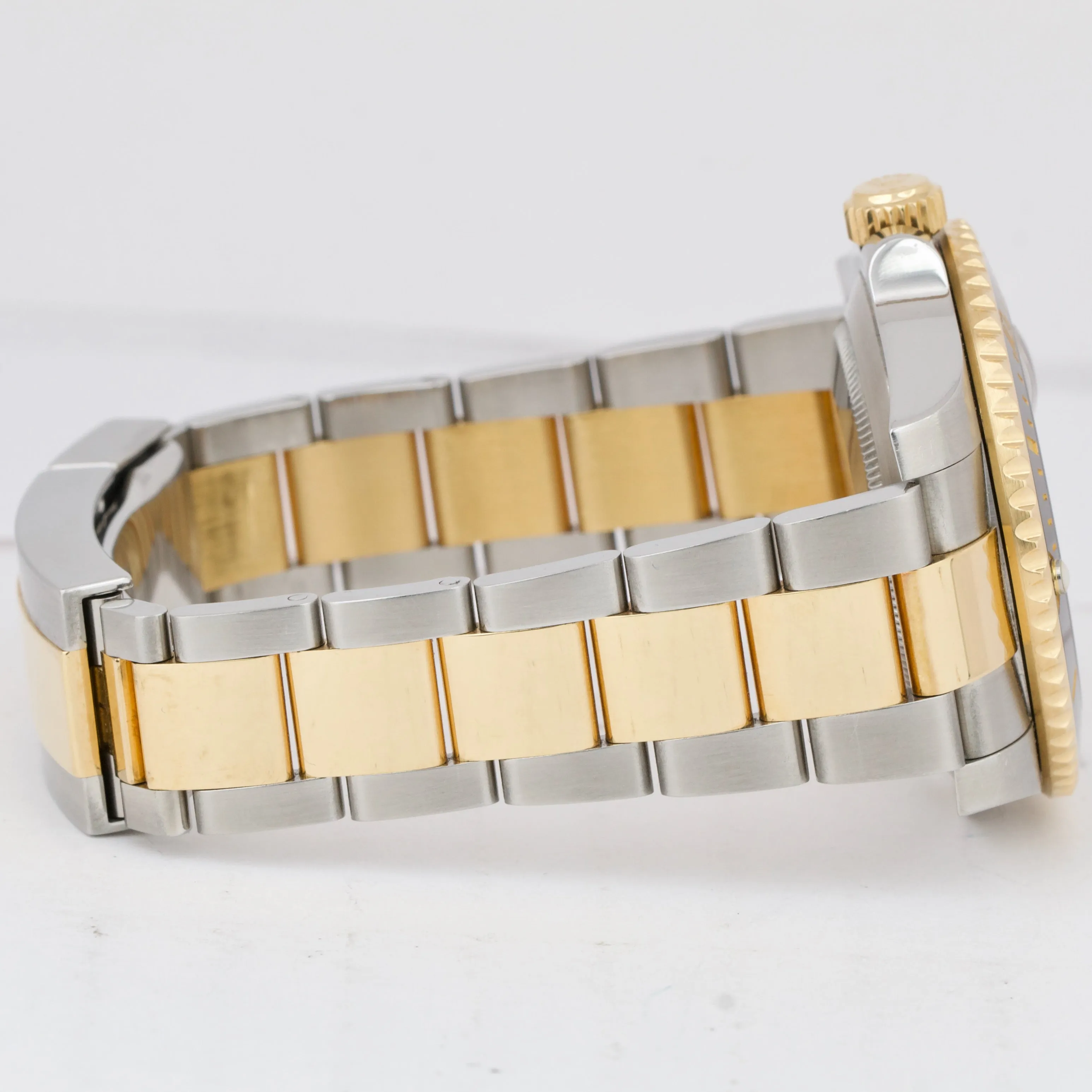 Rolex Submariner Ceramic Black 40mm 116613 LN 18K Two-Tone Yellow Gold Watch