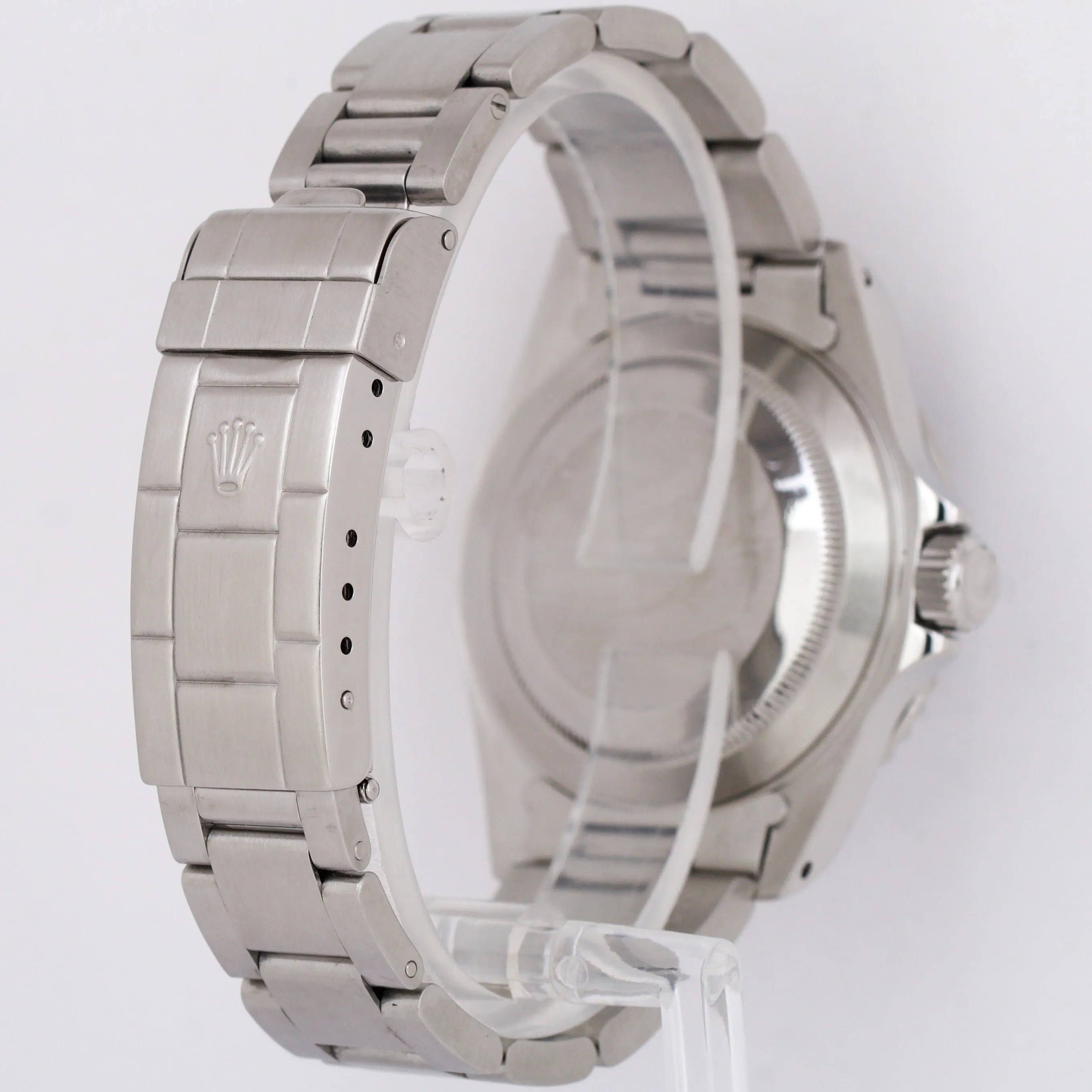 Rolex Submariner No-Date Black 4 LINE REHAUT Stainless Steel 40mm 14060M BOX