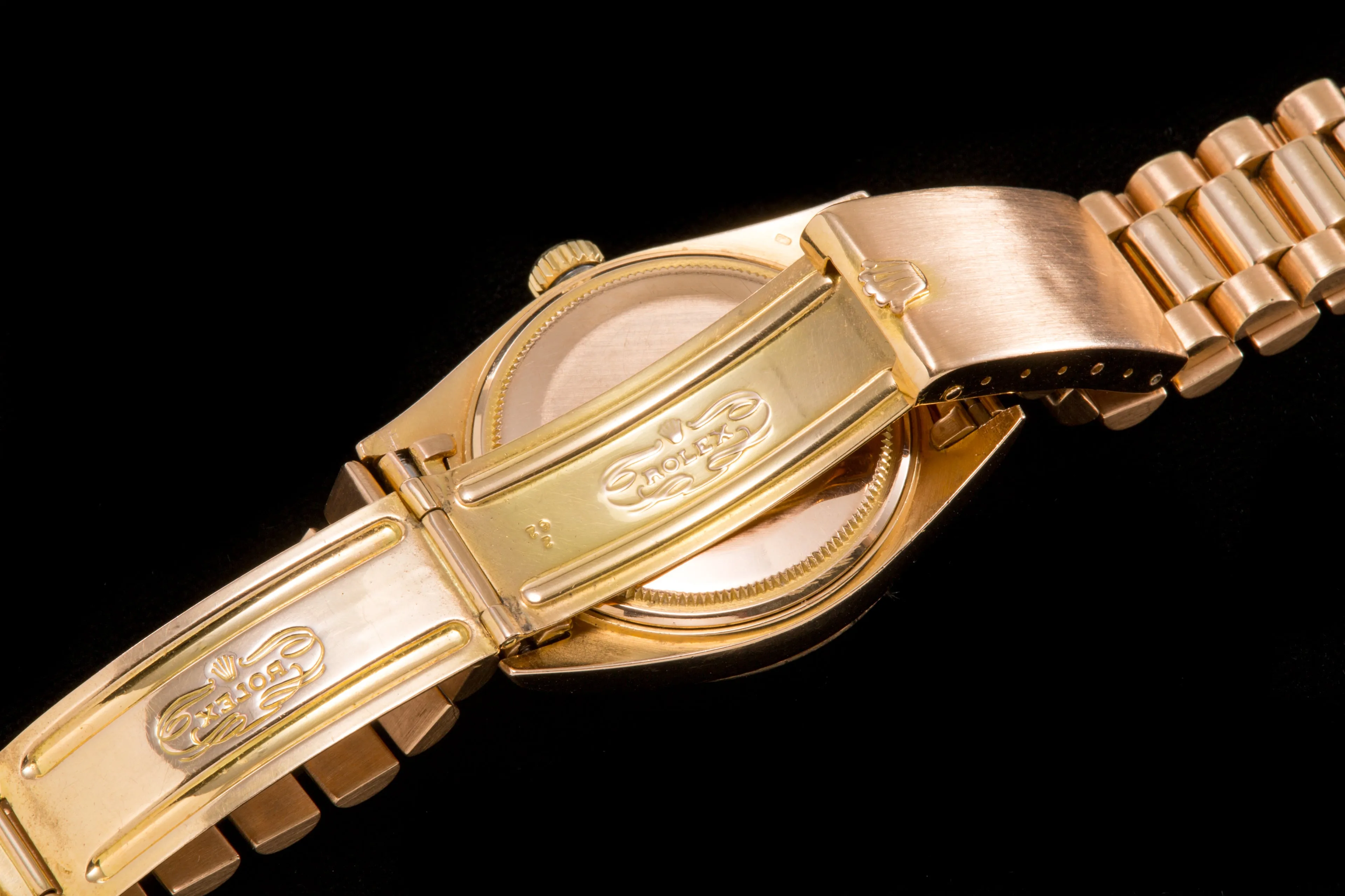Rolex Vintage Day Date ref 1803 in solid 18ct Rose Gold
