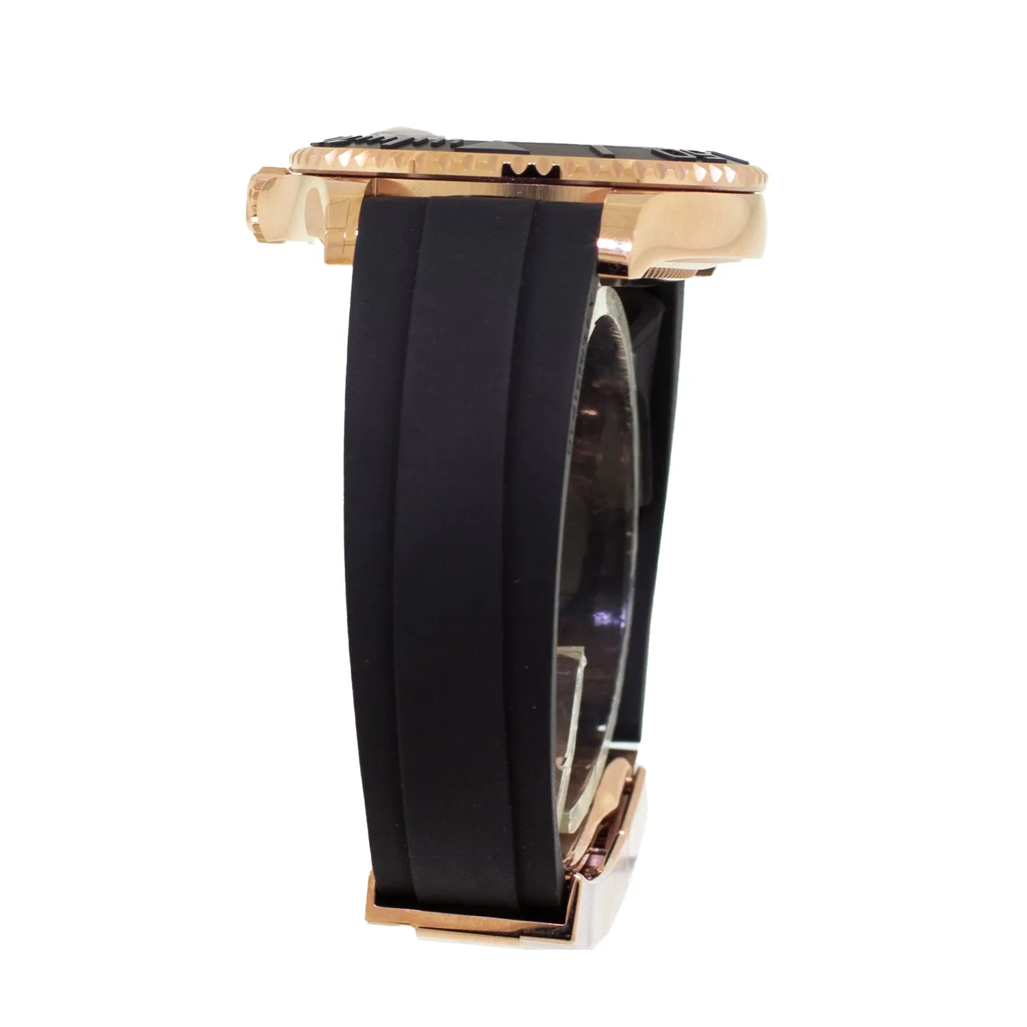 Rolex Yacht-Master 37mm Rose Gold Black Dial & Black Bezel 268655