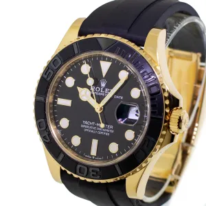 Rolex Yacht-Master 42mm Yellow Gold Black Dial & Black Bezel 226658