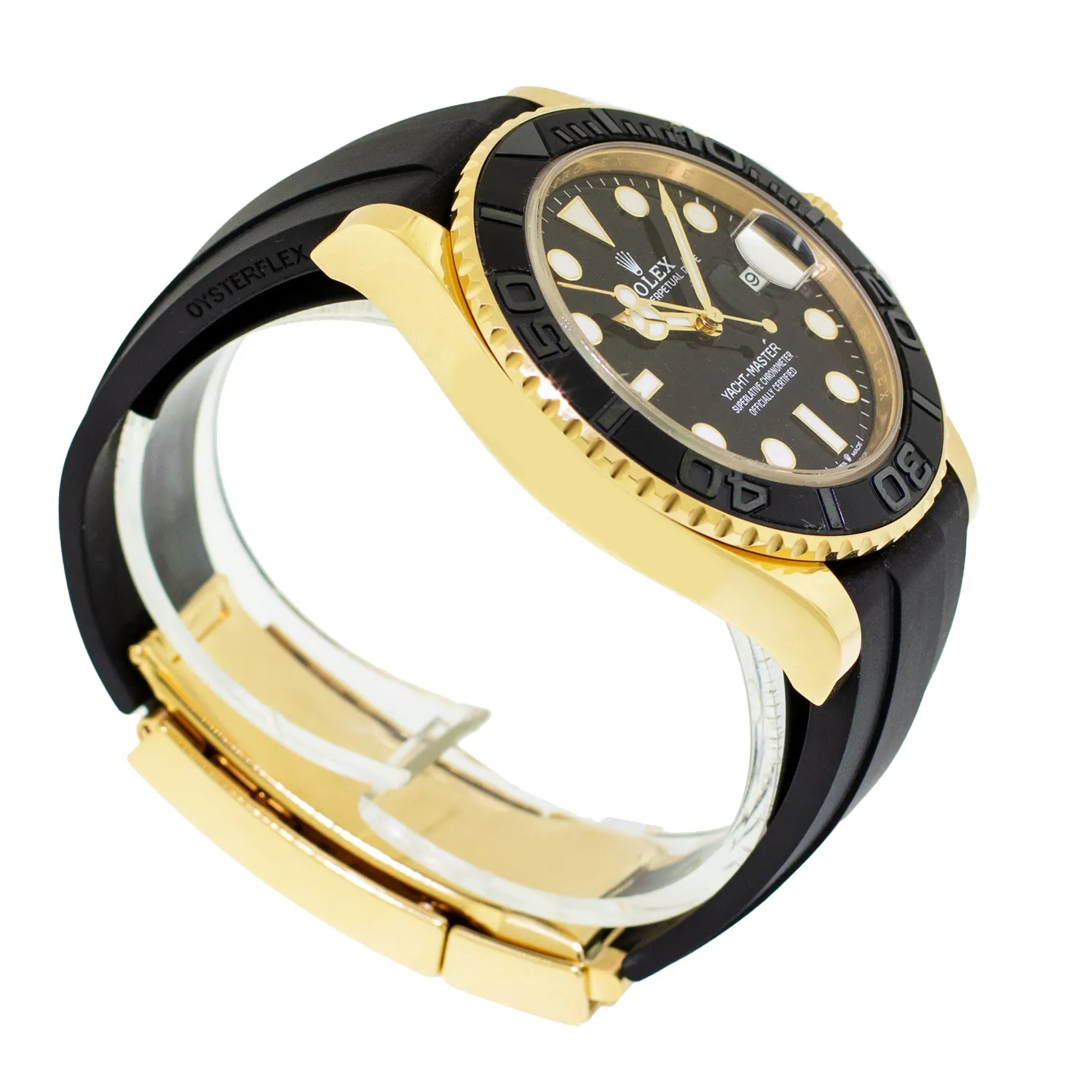 Rolex Yacht-Master 42mm Yellow Gold Black Dial & Black Bezel 226658