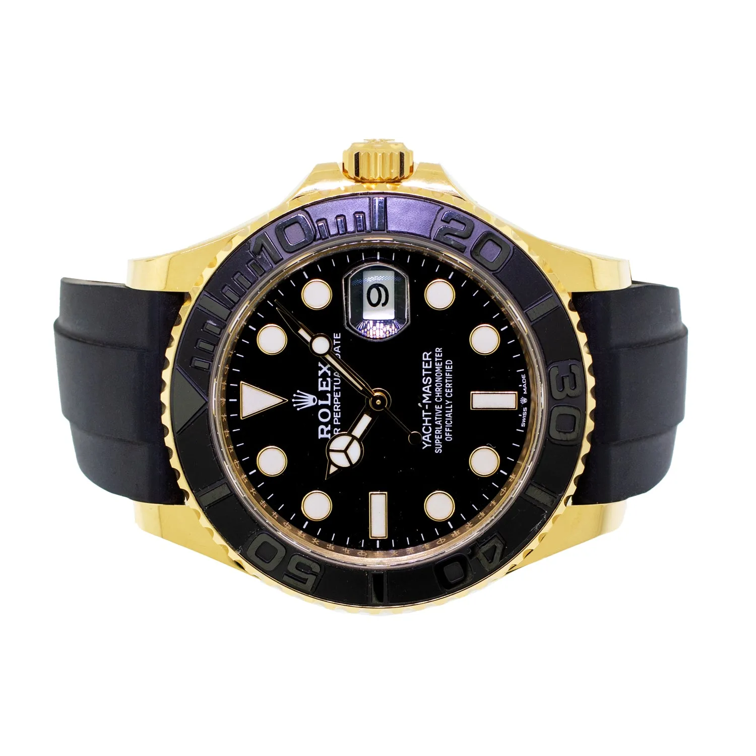 Rolex Yacht-Master 42mm Yellow Gold Black Dial & Black Bezel 226658
