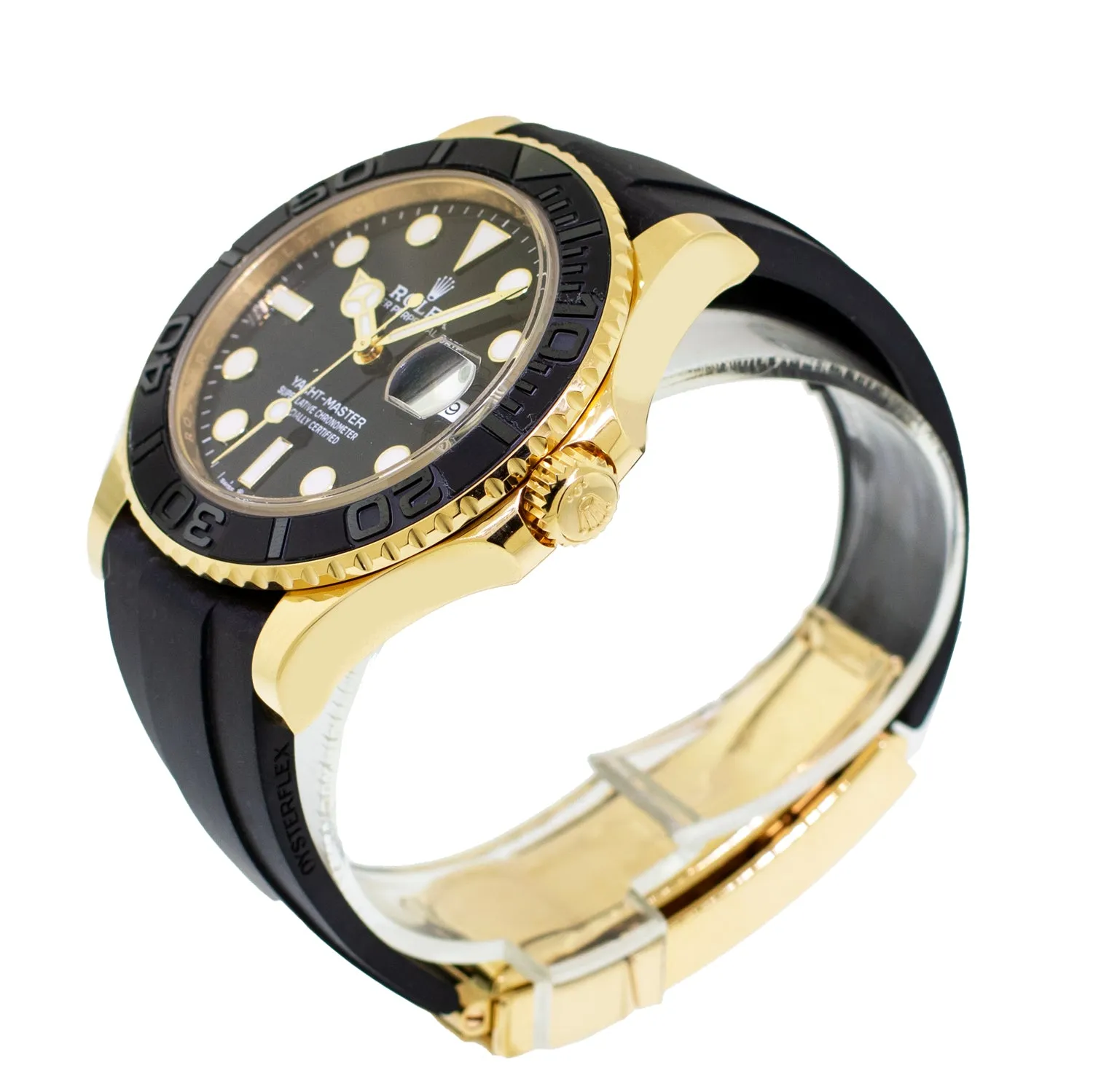 Rolex Yacht-Master 42mm Yellow Gold Black Dial & Black Bezel 226658
