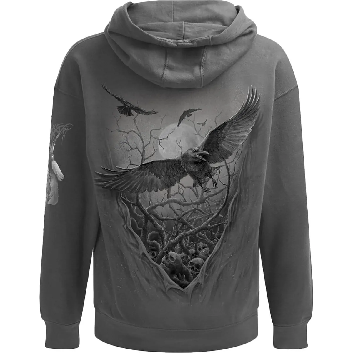 ROOTS OF HELL - Hoody Charcoal