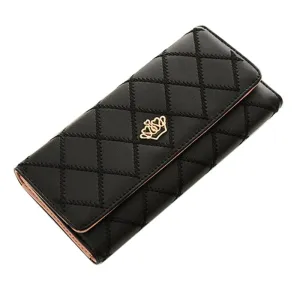 Royal Plaid Long Wallet