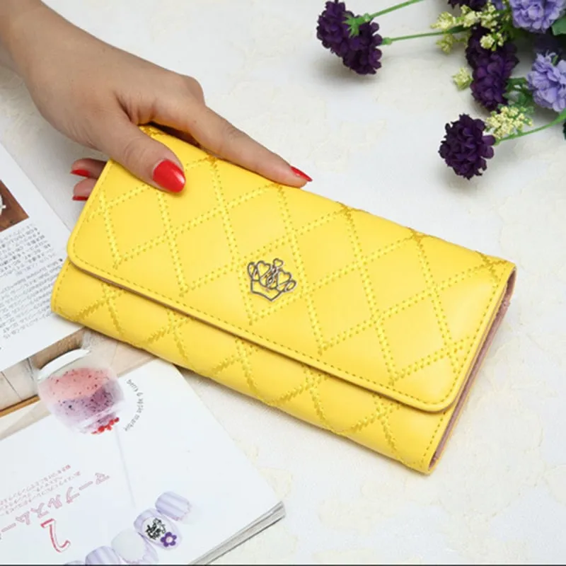 Royal Plaid Long Wallet