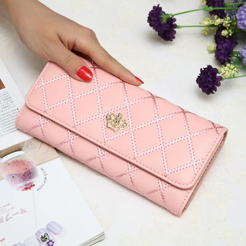 Royal Plaid Long Wallet