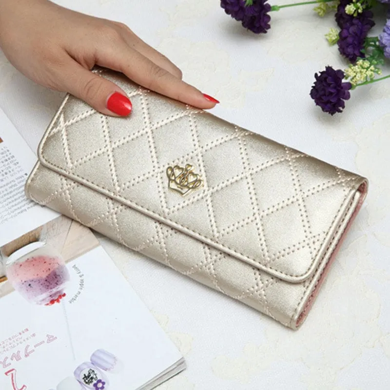 Royal Plaid Long Wallet
