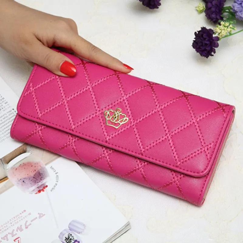 Royal Plaid Long Wallet