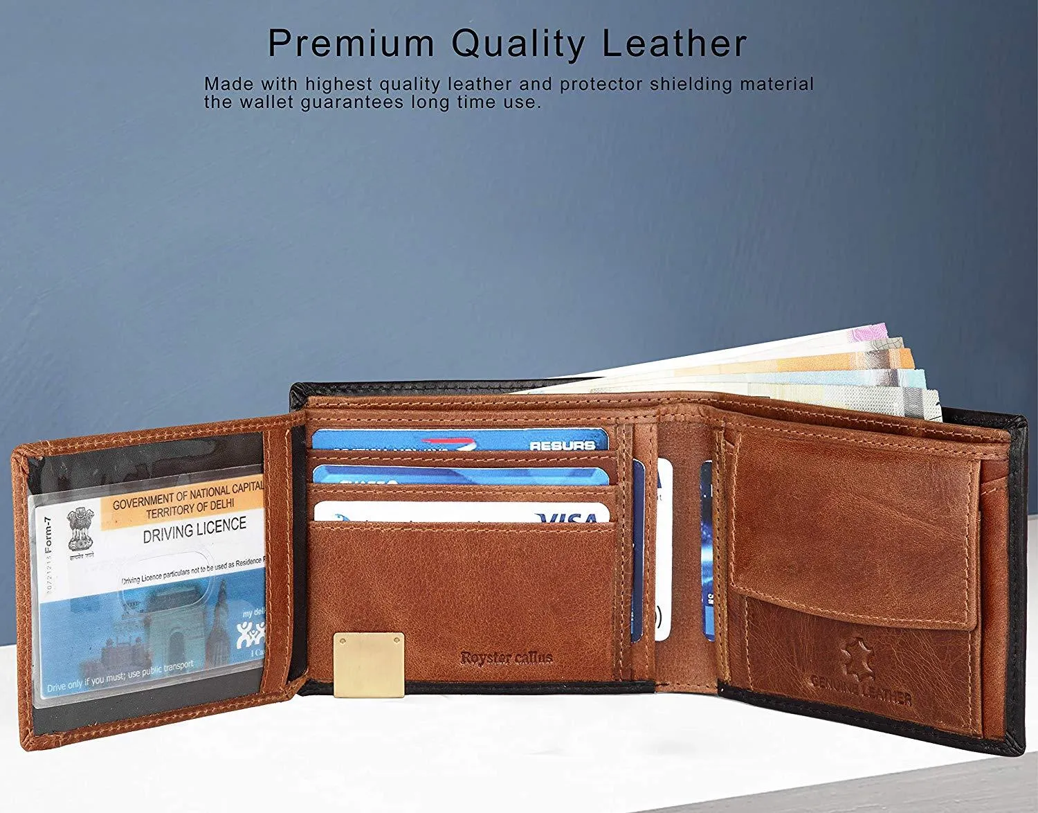 Royster Callus Black Men's Wallet