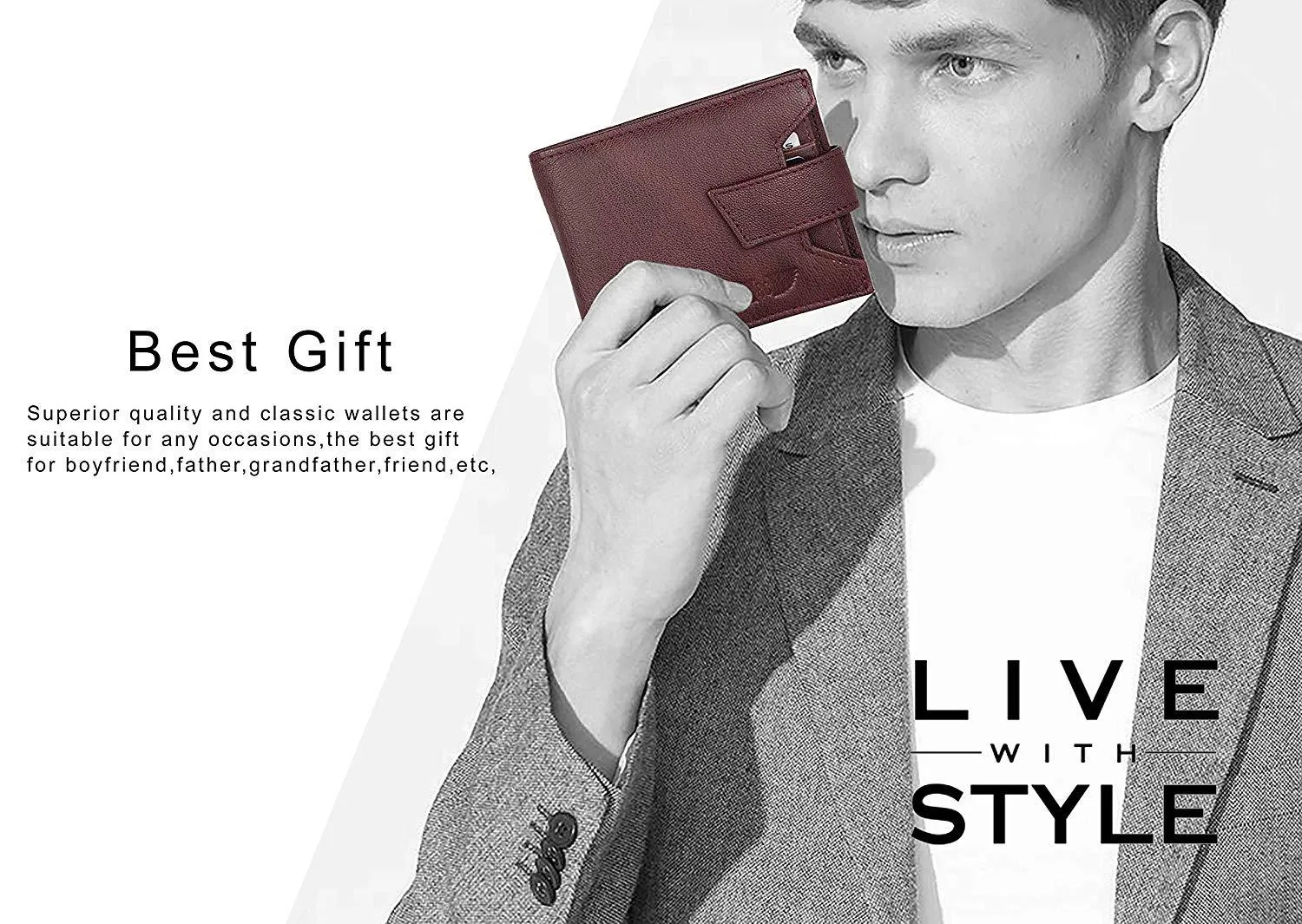 Royster Callus Maroon Men's Wallet