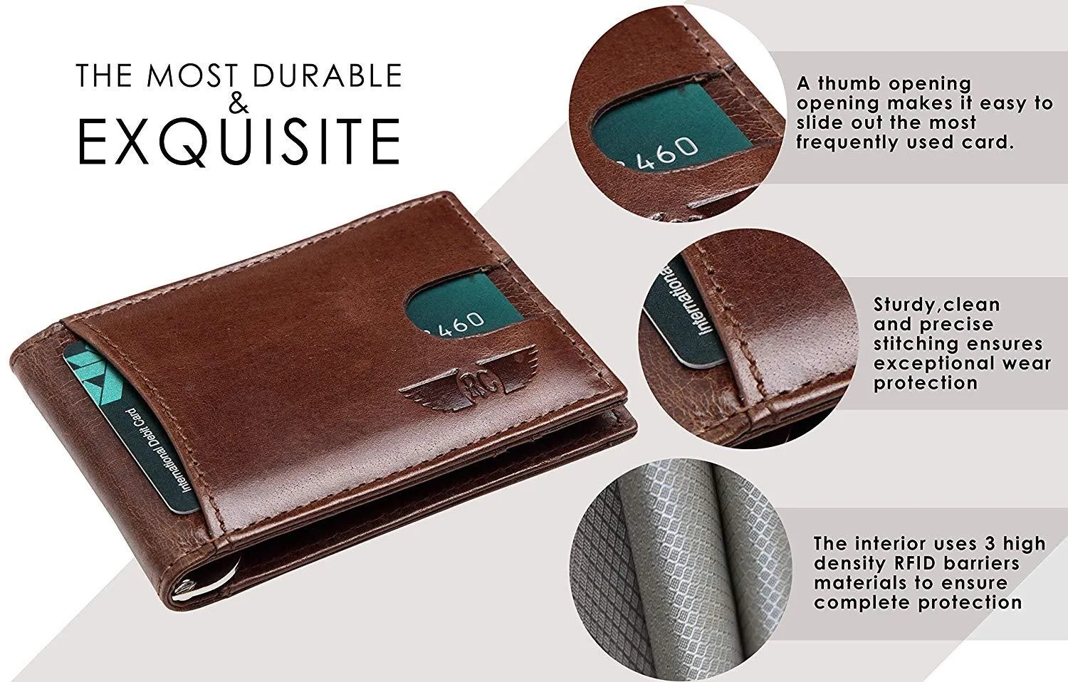 Royster Callus Tan Men's Wallet
