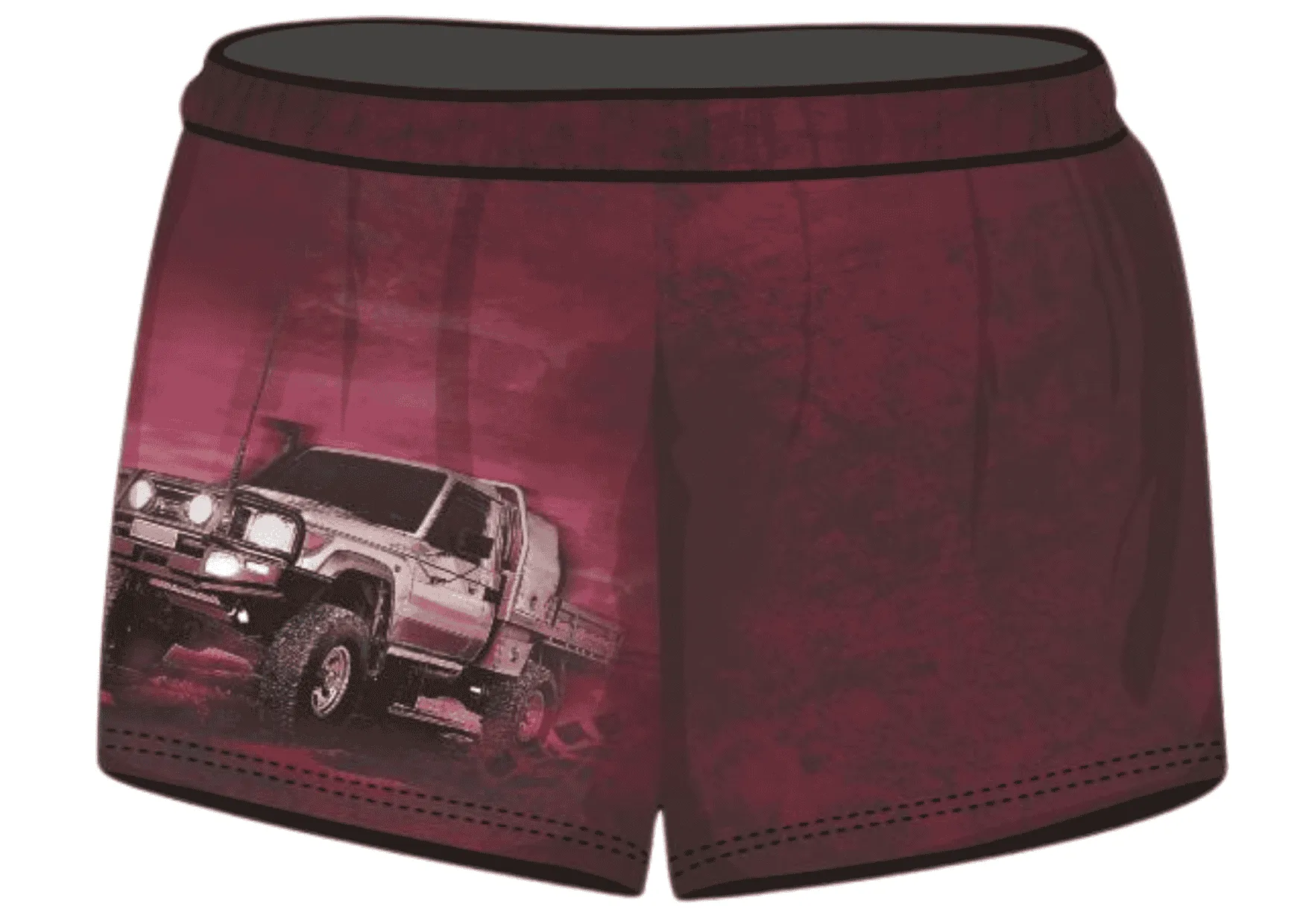 Rugby Shorts | QLD Cruiser Country Maroon ★Pre-Order★