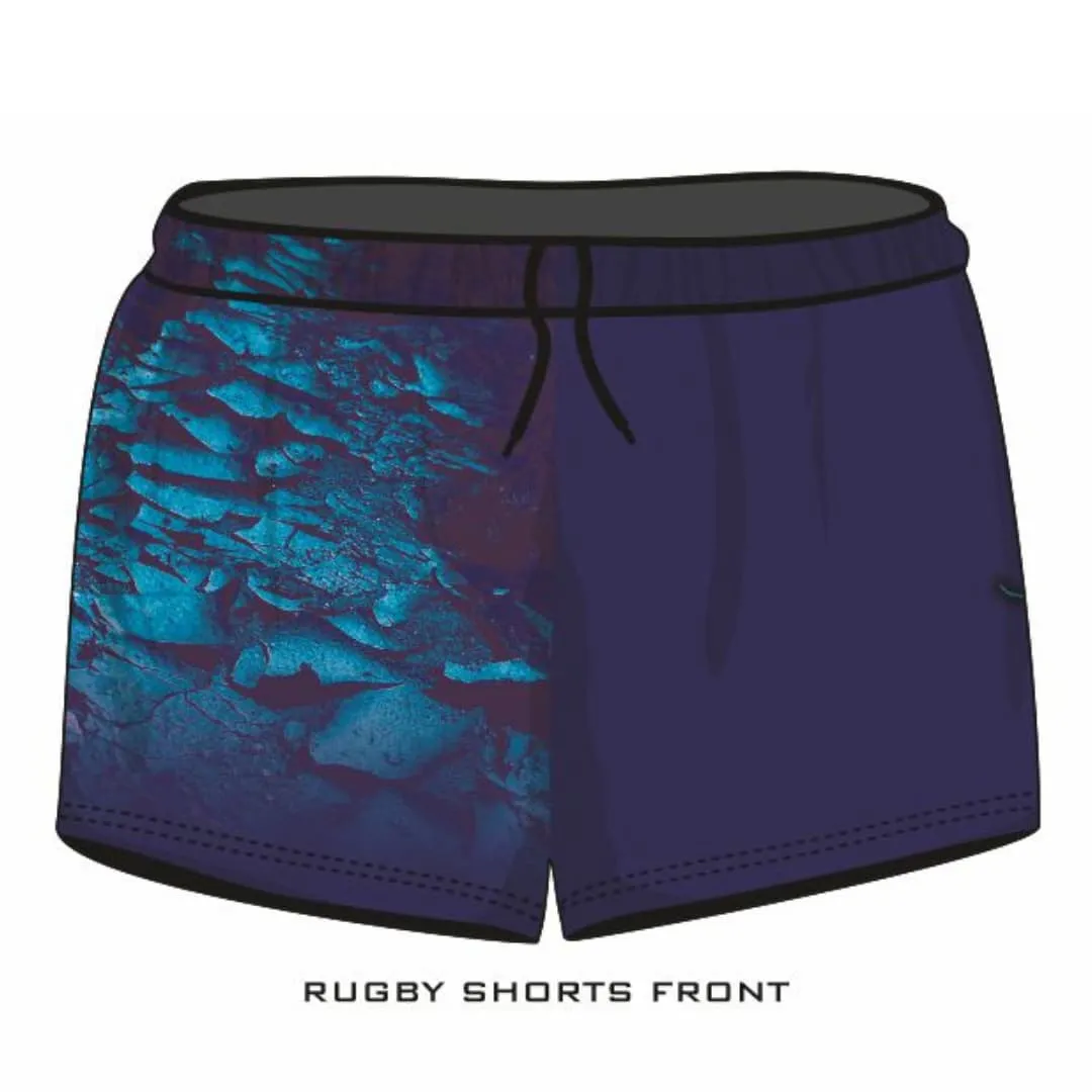 Rugby Shorts | Send It 4x4 Blue ★Pre-Order★