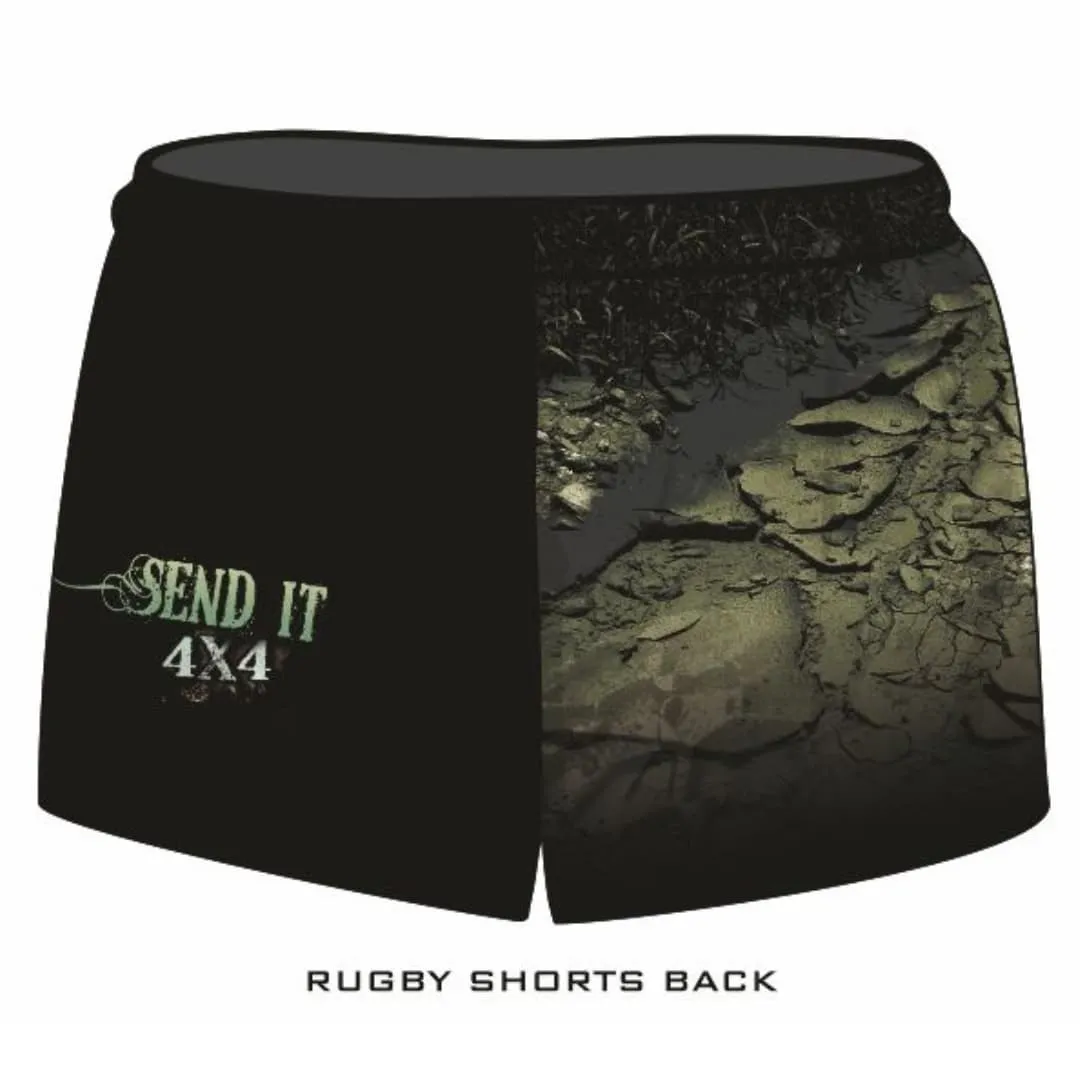 Rugby Shorts | Send It 4x4 Khaki ★Pre-Order★
