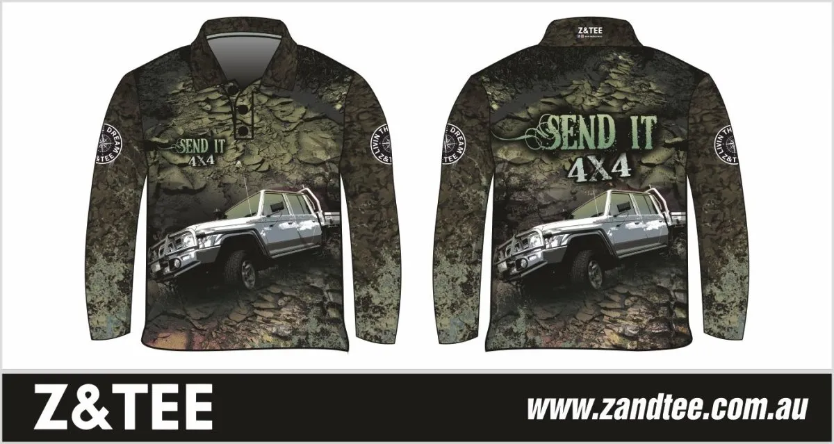 Rugby Shorts | Send It 4x4 Khaki ★Pre-Order★