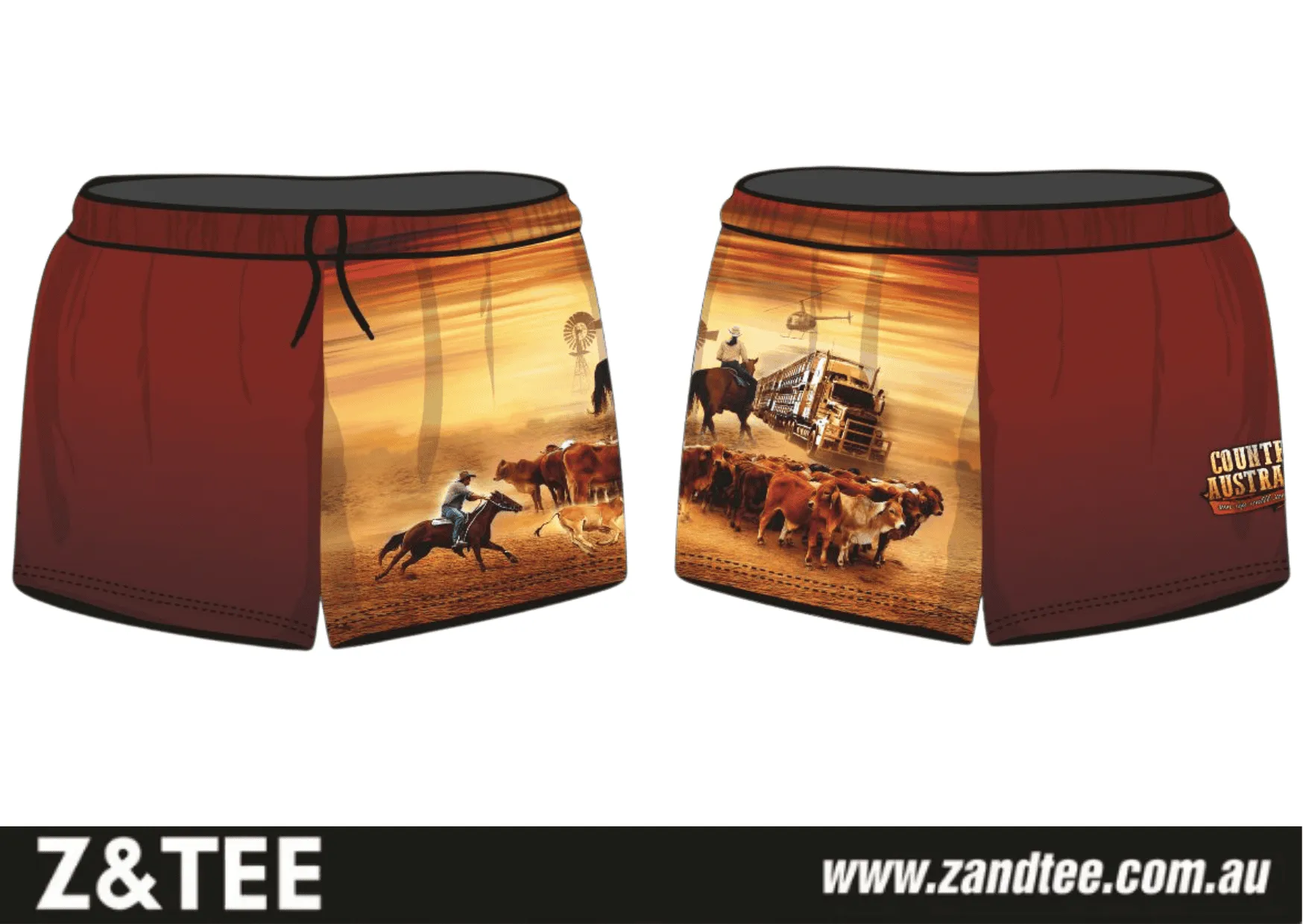 Rugby Shorts | Sun Up until Sun Down ★Pre-Order★