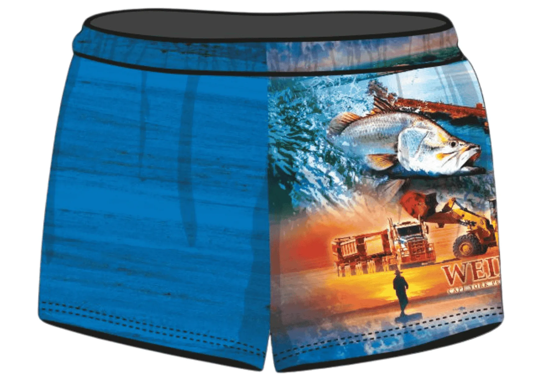 Rugby Shorts | Weipa Cape York Blue ★Pre-Order★