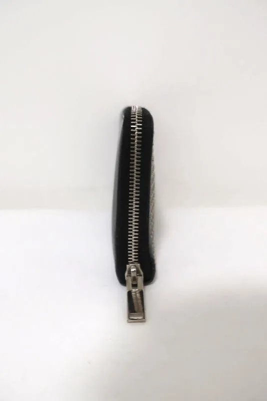 Saint Laurent Studded Continental Zip Wallet Black Leather