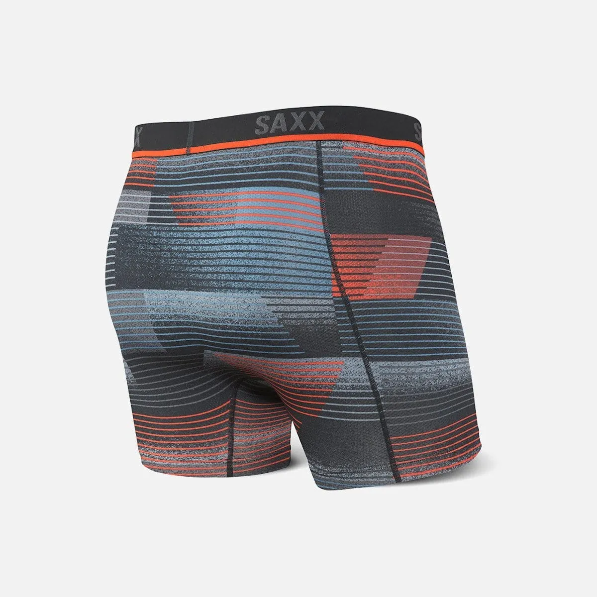 Saxx Kinetic HD Boxers - Black Sonic Stripe