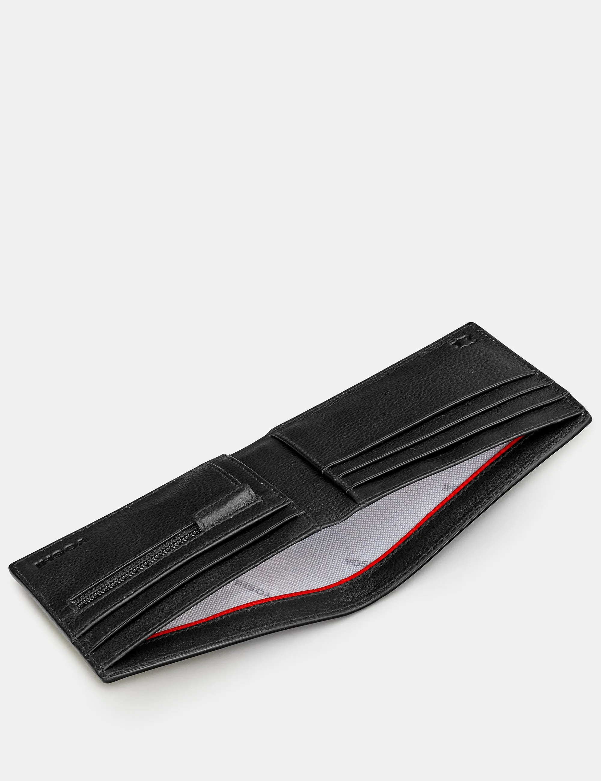 Sci-Fi Bookworm Black Leather Wallet