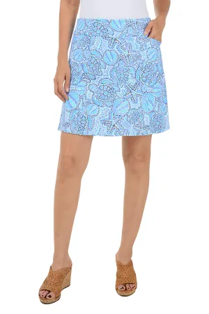 Sealife Dots Cooling UPF50  Double Pocket Skort