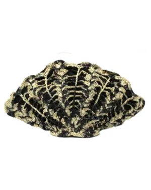 Seashell Clutch Natural/Black