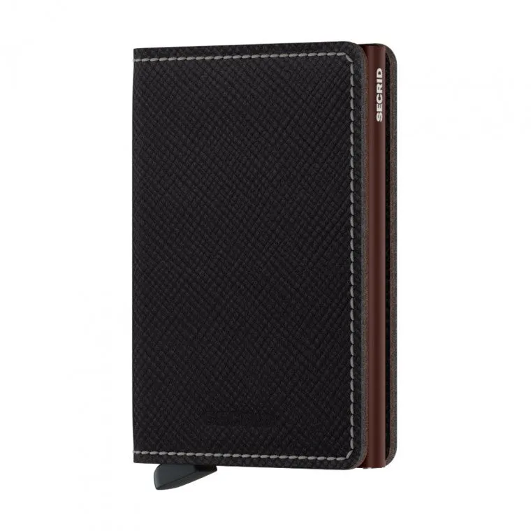 Secrid Slimwallet Saffiano - Brown
