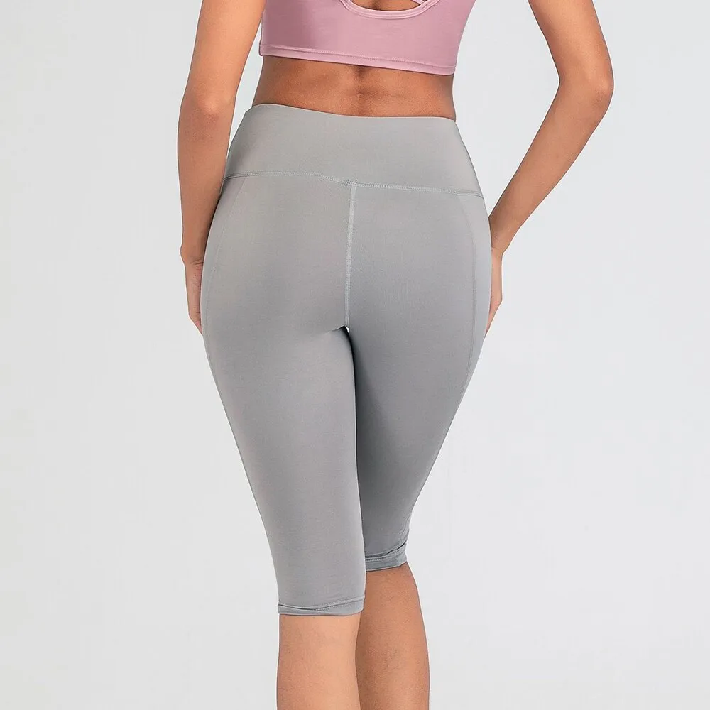 Sexy Women Stretch Biker Shorts Workout Leggings Neon Green Black Athletic Workout Fitness Jogger High Waist Yoga Shorts