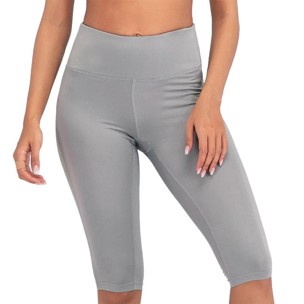 Sexy Women Stretch Biker Shorts Workout Leggings Neon Green Black Athletic Workout Fitness Jogger High Waist Yoga Shorts