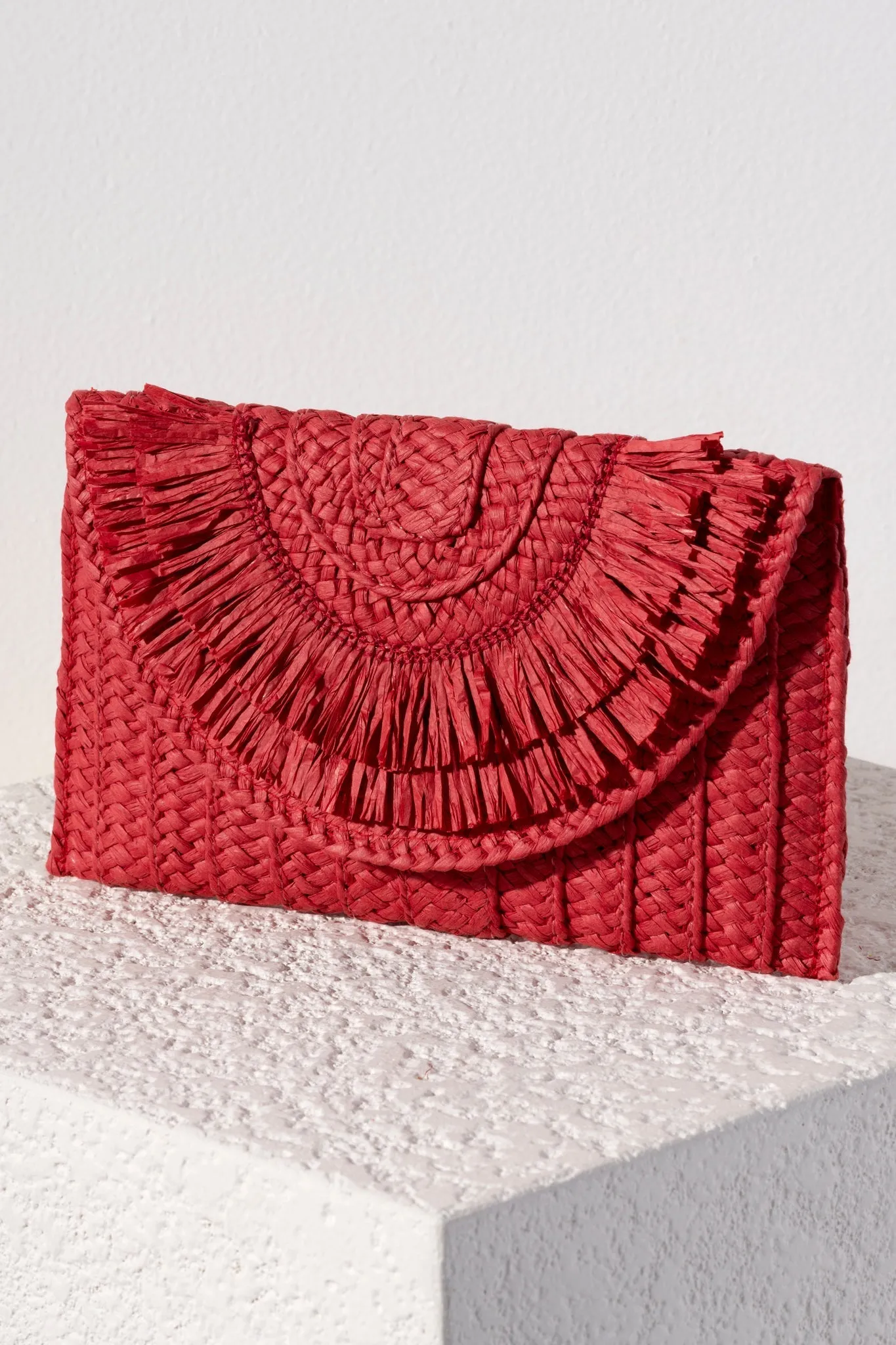 Shiraleah Sarah Clutch, Red