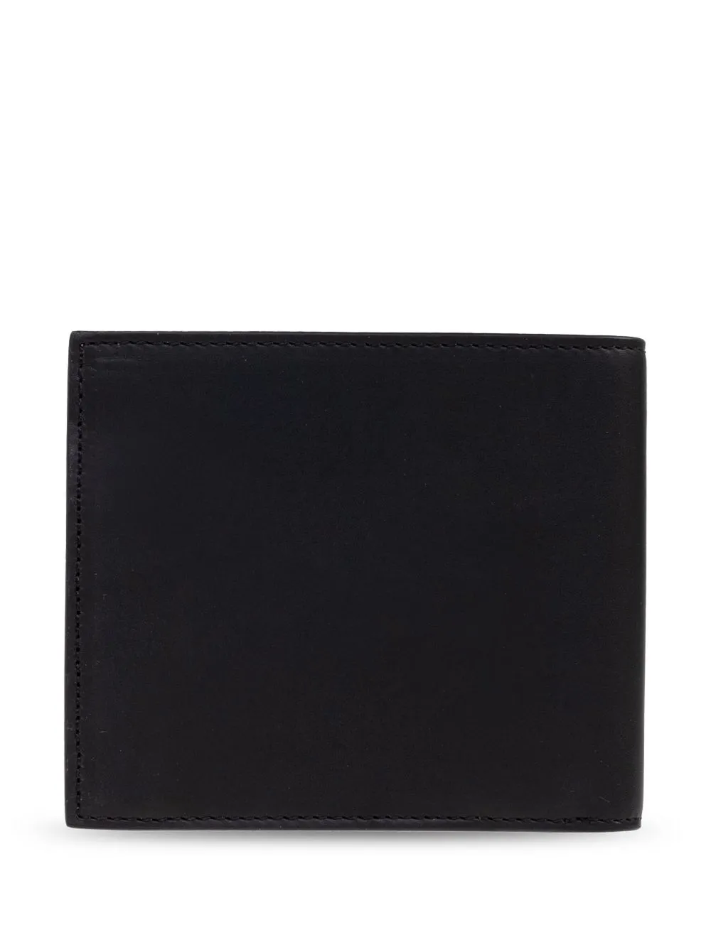 Signature stripe leather wallet