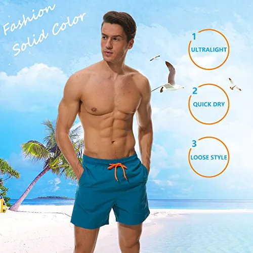 SILKWORLD Quick-Dry Swim Shorts